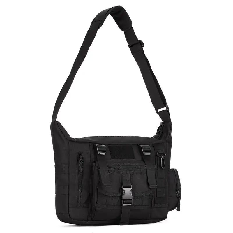 14 inch waterproof nylon tactical sling bag with molle system for men - product image