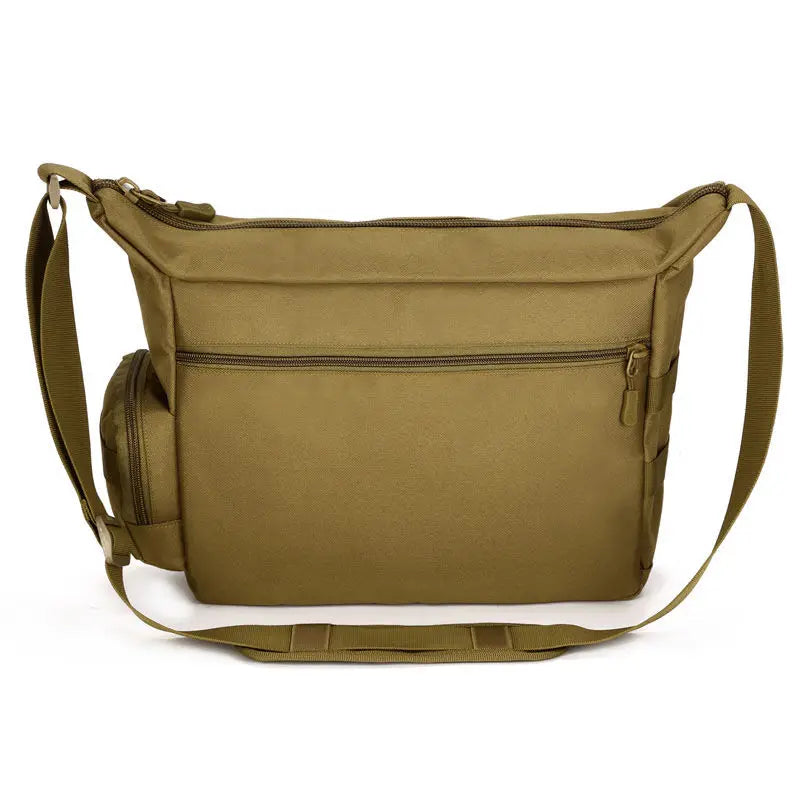 14 inch waterproof nylon tactical sling bag with molle system for men - product image