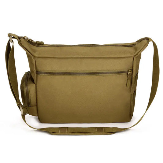 14 inch waterproof nylon tactical sling bag with molle system for men - product image