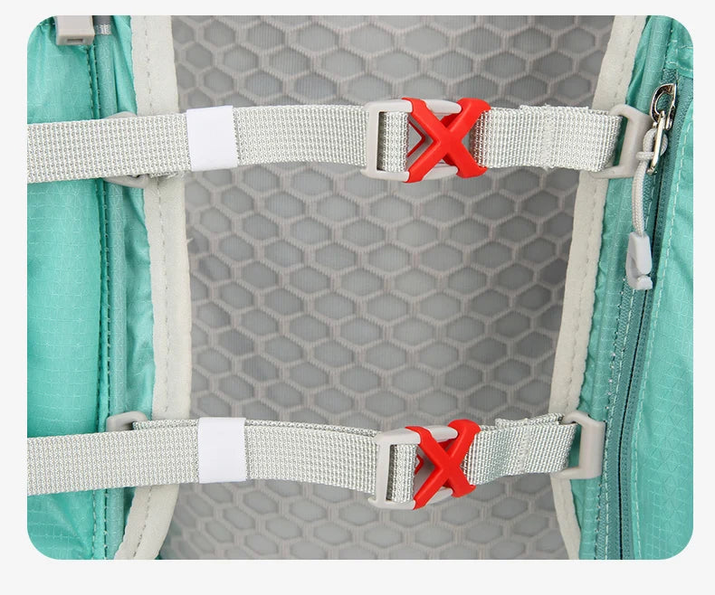16l outdoor hydrating running backpack with safety whistle and reflective strips - product image