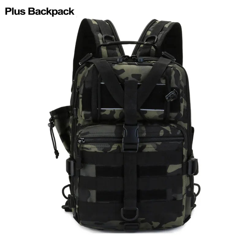 20l softback tactical sling backpack with molle system, nylon material - product image