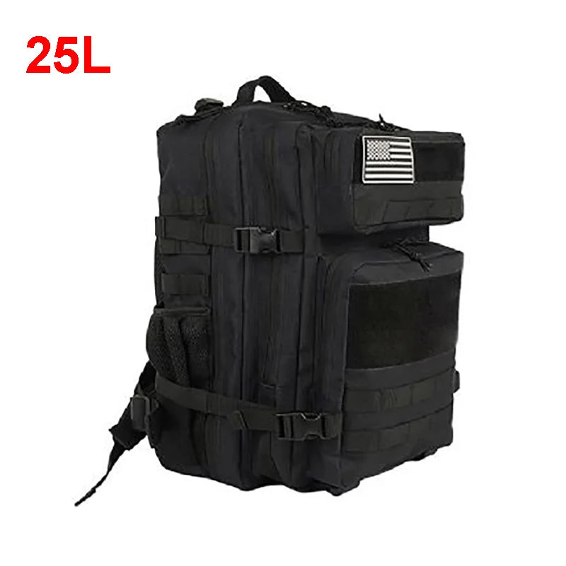 25l/45l tactical nylon softback backpack with molle system - product image