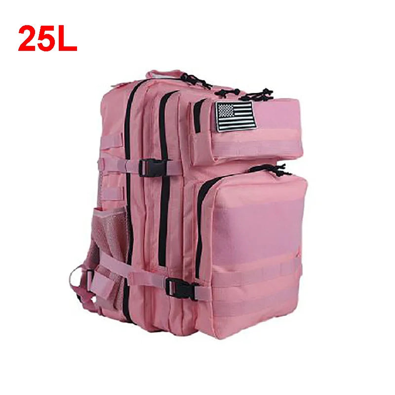 25l/45l tactical nylon softback backpack with molle system - product image