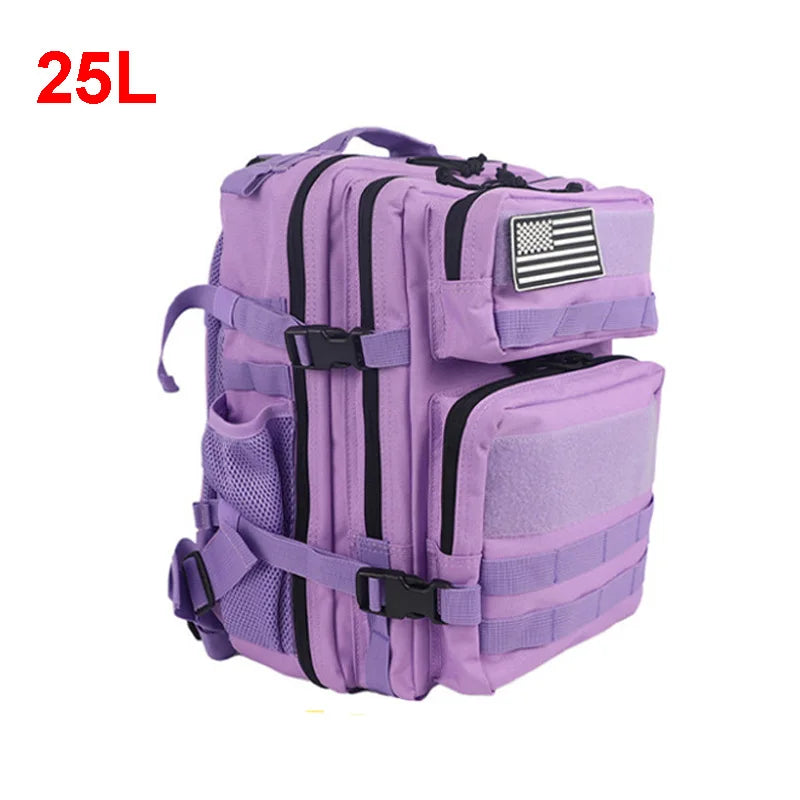 25l/45l tactical nylon softback backpack with molle system - product image
