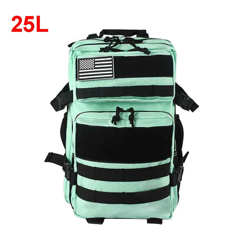 25l/45l tactical nylon softback backpack with molle system - product image