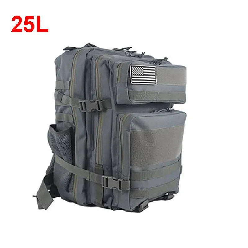 25l/45l tactical nylon softback backpack with molle system - product image