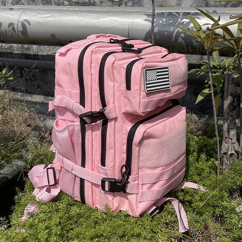 25l/45l tactical nylon softback backpack with molle system - product image