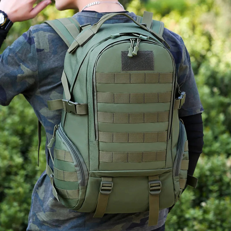 25l softback tactical camouflage outdoor climbing backpack with molle - product image