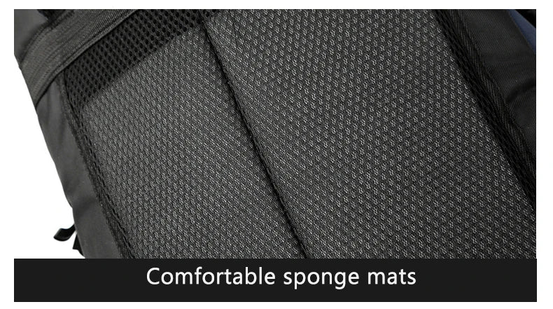 50l waterproof nylon tactical camping hiking backpack with multiple pockets - product image
