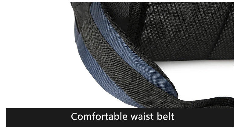 50l waterproof nylon tactical camping hiking backpack with multiple pockets - product image