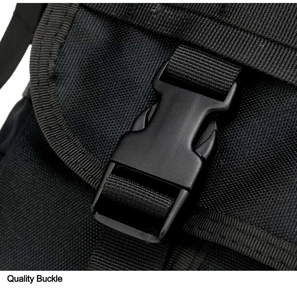 600d nylon tactical molle laptop messenger backpack with multiple compartments - product image