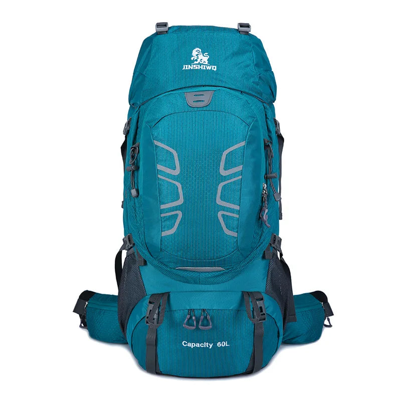 60l oxford mountaineering backpack with reflective stripe and detachable system - product image