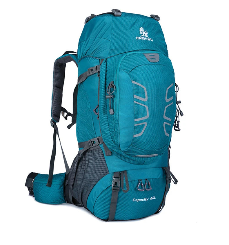 60l oxford mountaineering backpack with reflective stripe and detachable system - product image