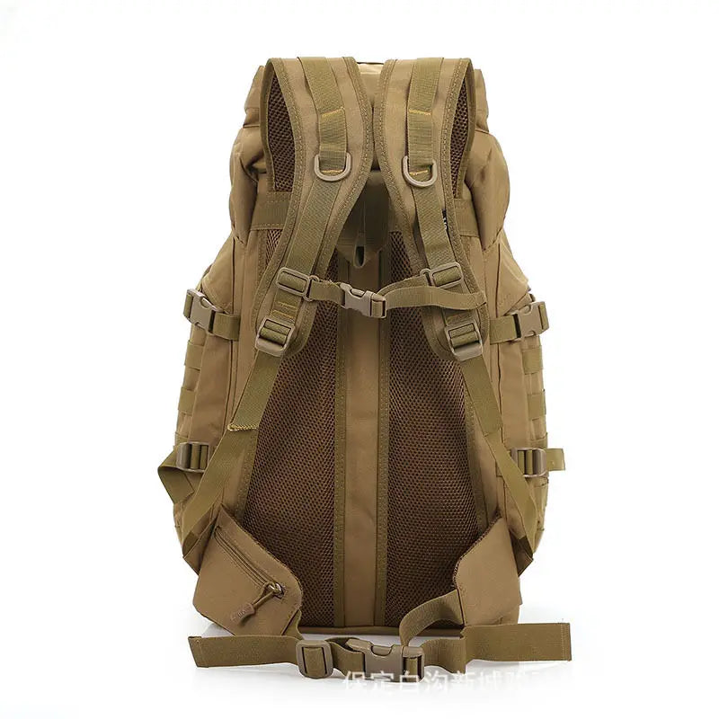 60l softback molle waterproof camping backpack with nylon material, multi colors - product image