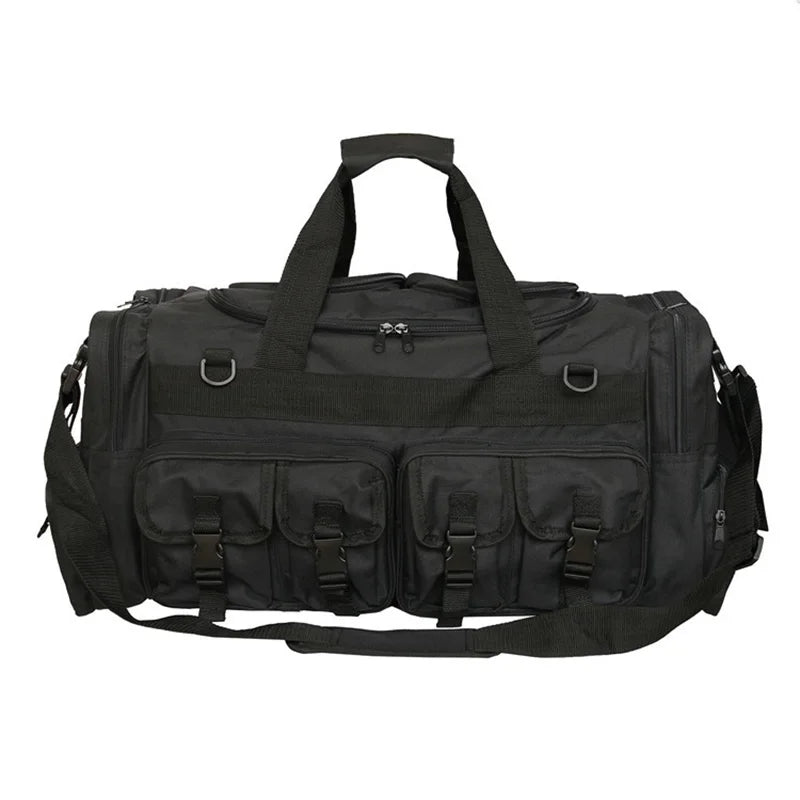 60l tactical nylon bag men's camo cs large capacity camping outdoor sports shoulder - product image