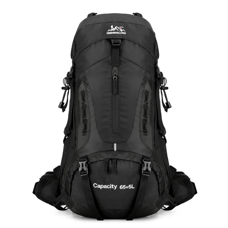 70l large capacity waterproof nylon camping backpack with multiple color options - product image