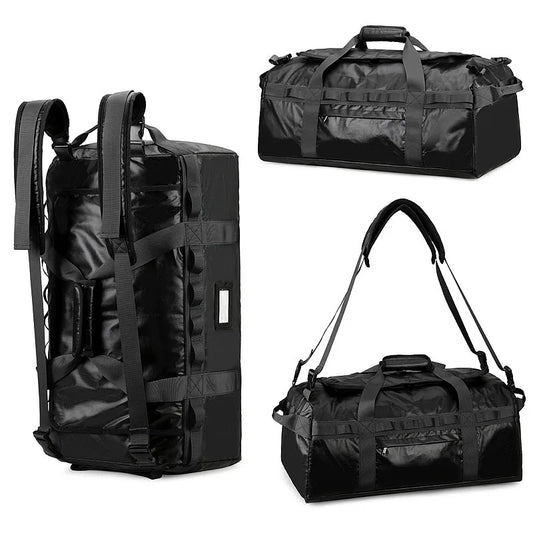 80l waterproof mesh hiking camping backpack with adjustable straps - product image