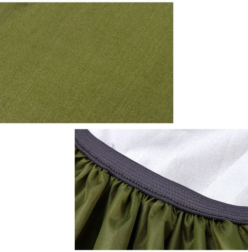 90l-120l waterproof nylon backpack rain cover with adjustable elastic rim - product image