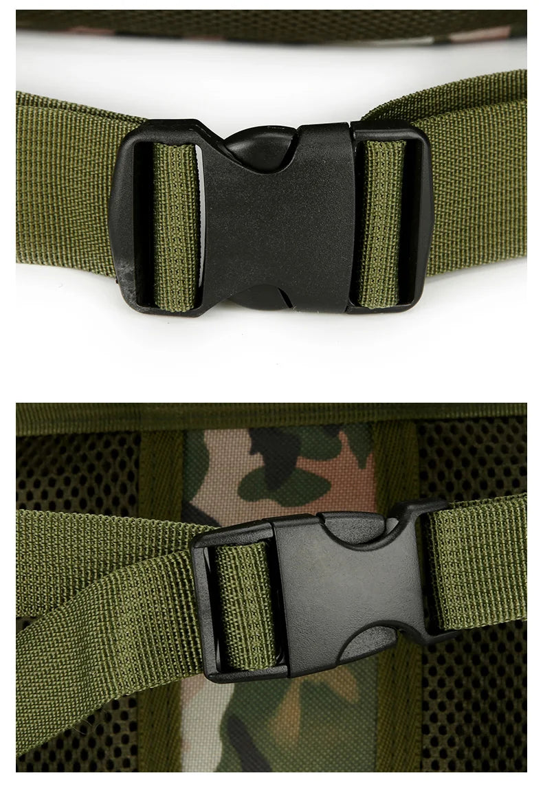 90l softback tactical molle climbing backpack with oxford material and multi-pockets - product image
