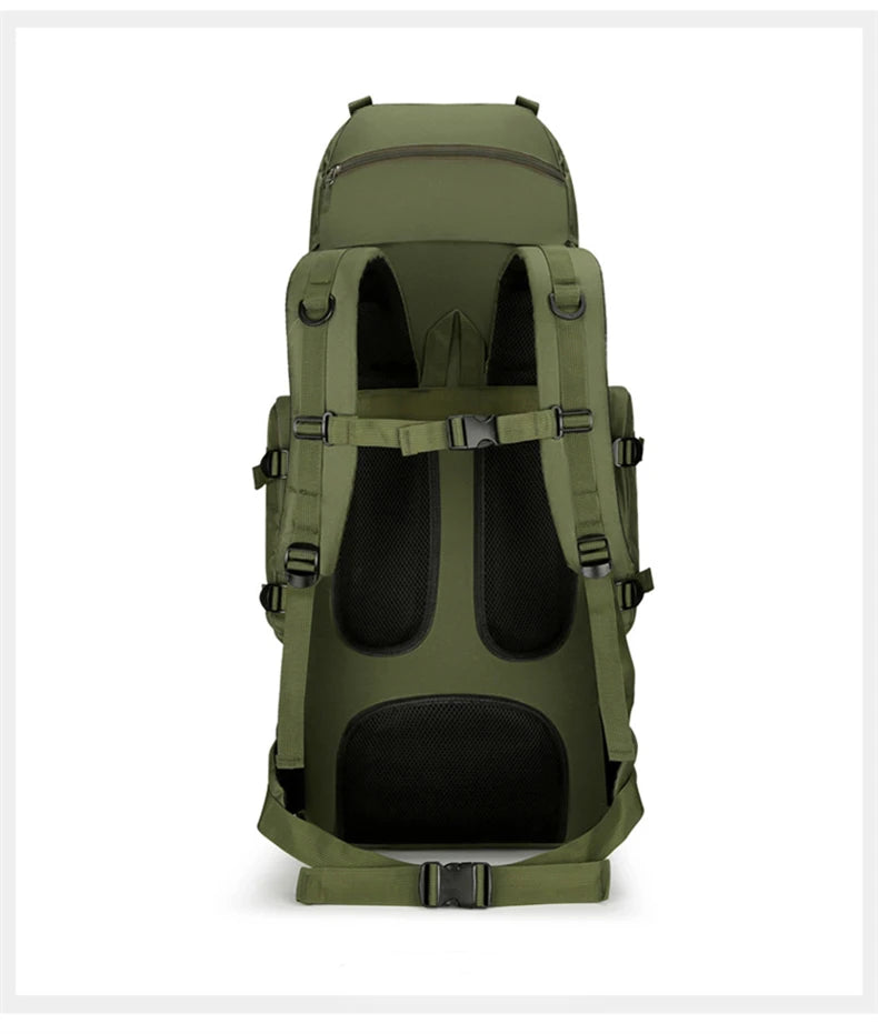 90l softback tactical molle climbing mountaineering backpack with oxford material - product image