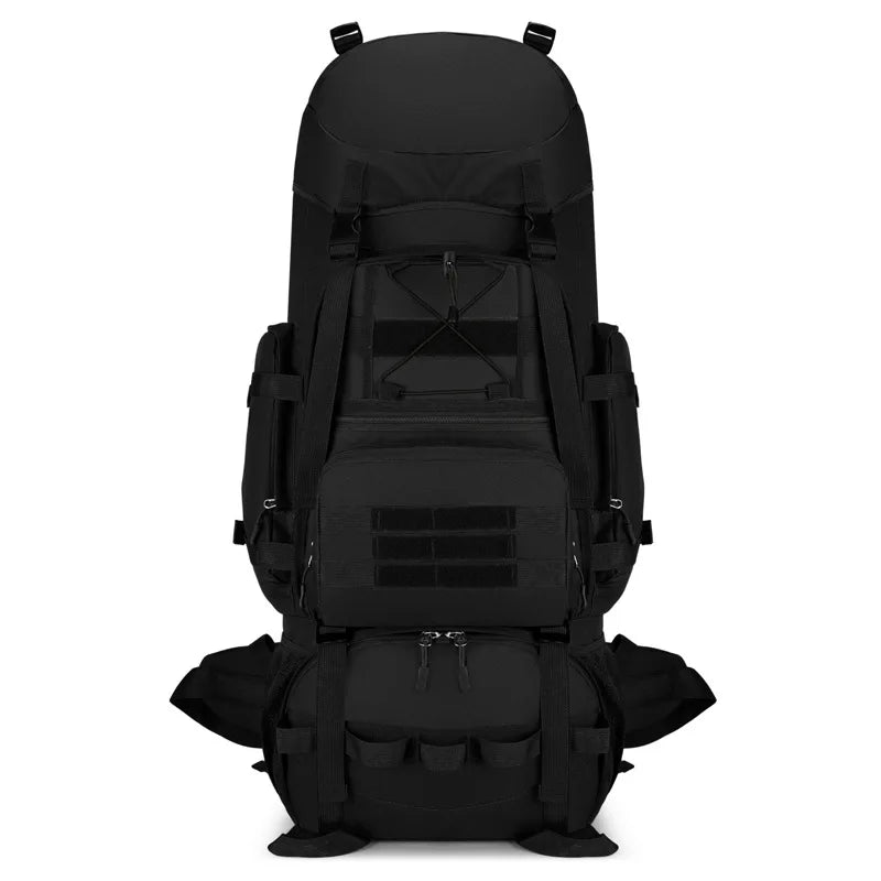 90l softback tactical molle climbing mountaineering backpack with oxford material - product image