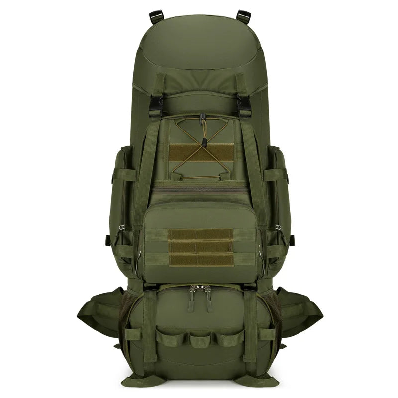 90l softback tactical molle climbing mountaineering backpack with oxford material - product image