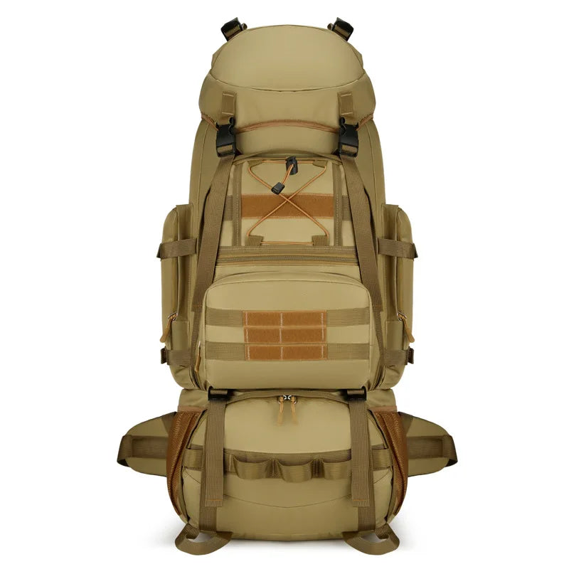 90l softback tactical molle climbing mountaineering backpack with oxford material - product image