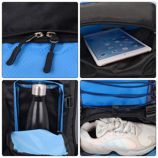90l waterproof nylon tactical camping hiking climbing backpack - product image