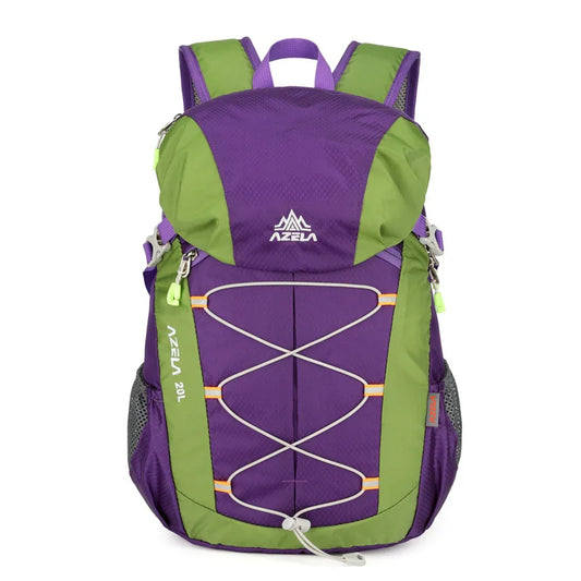 Climbing backpack with large capacity reflective stripe and lightweight nylon - product image