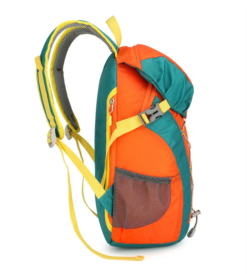 Climbing backpack with large capacity reflective stripe and lightweight nylon - product image