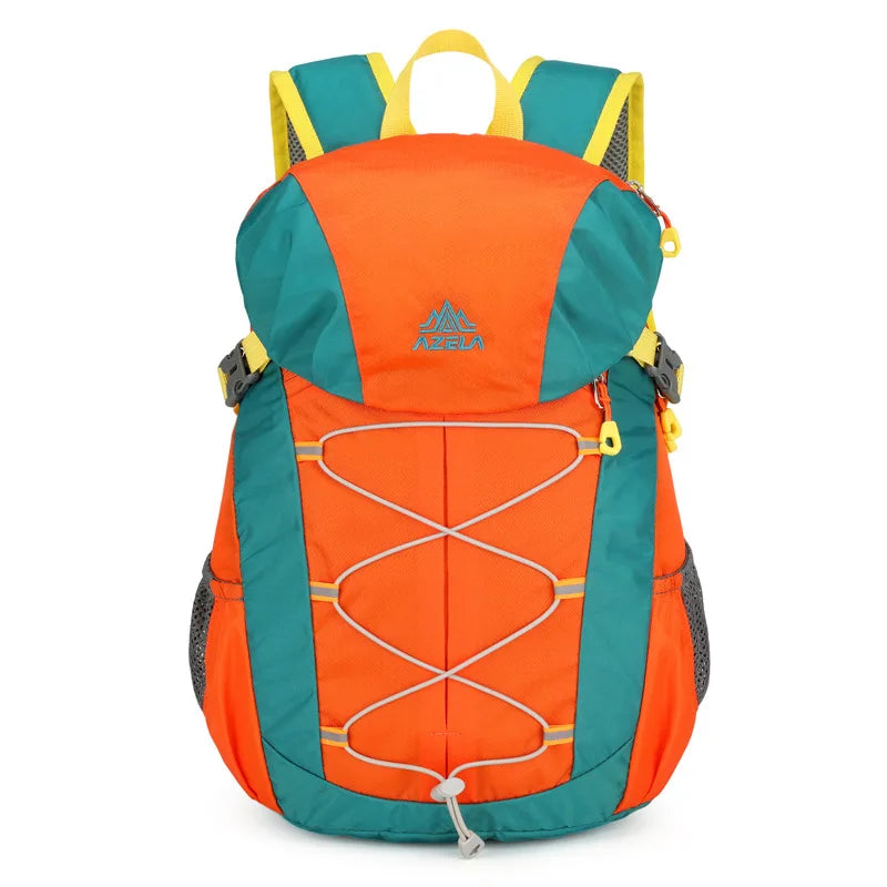 Climbing backpack with large capacity reflective stripe and lightweight nylon - product image