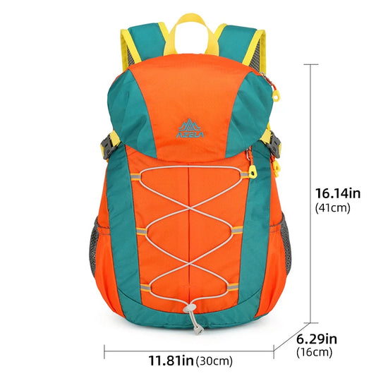 Climbing backpack with large capacity reflective stripe and lightweight nylon - product image