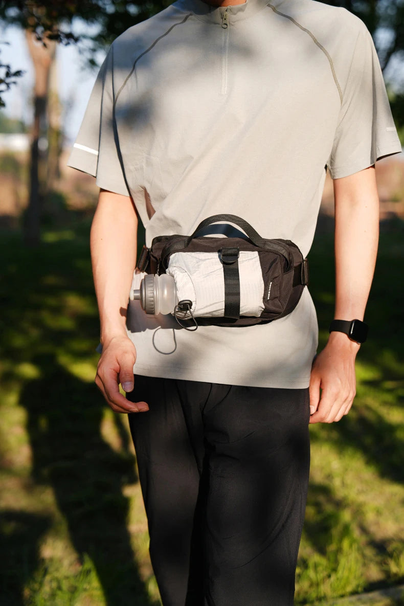 Climbing chest bag nylon multi-layer storage water bottle holder - product image