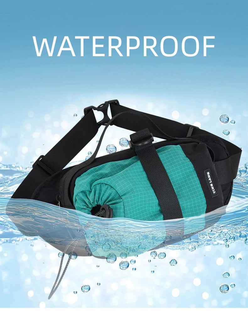 Climbing chest bag nylon multi-layer storage water bottle holder - product image