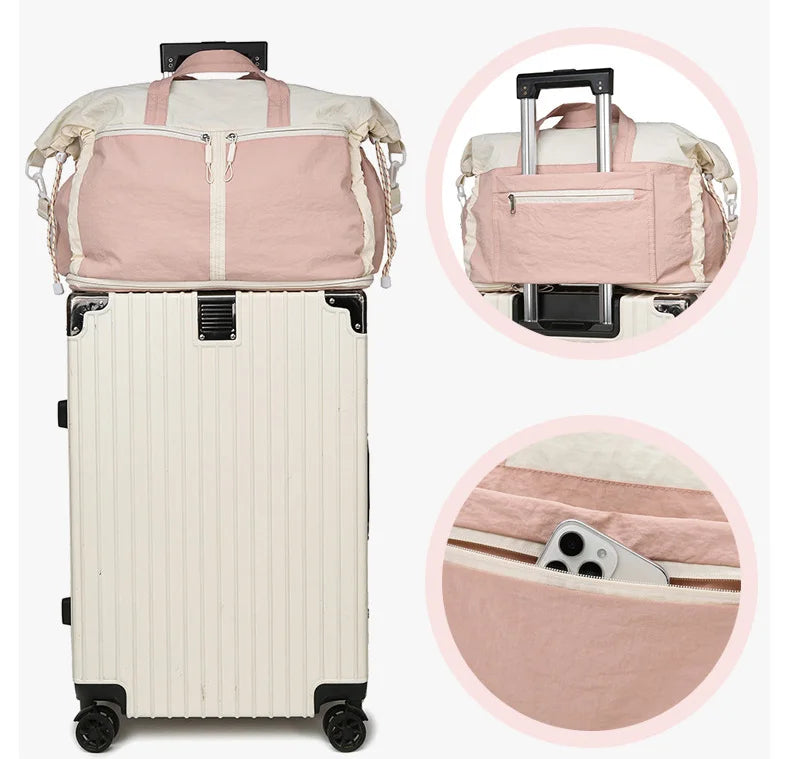Cloth fitness gym travel duffel bag large capacity wet dry separation multi-pocket - product image