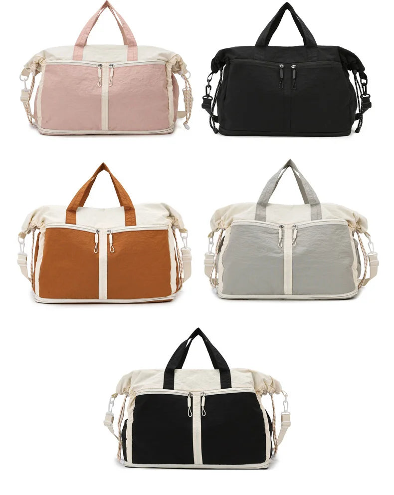 Cloth fitness gym travel duffel bag large capacity wet dry separation multi-pocket - product image