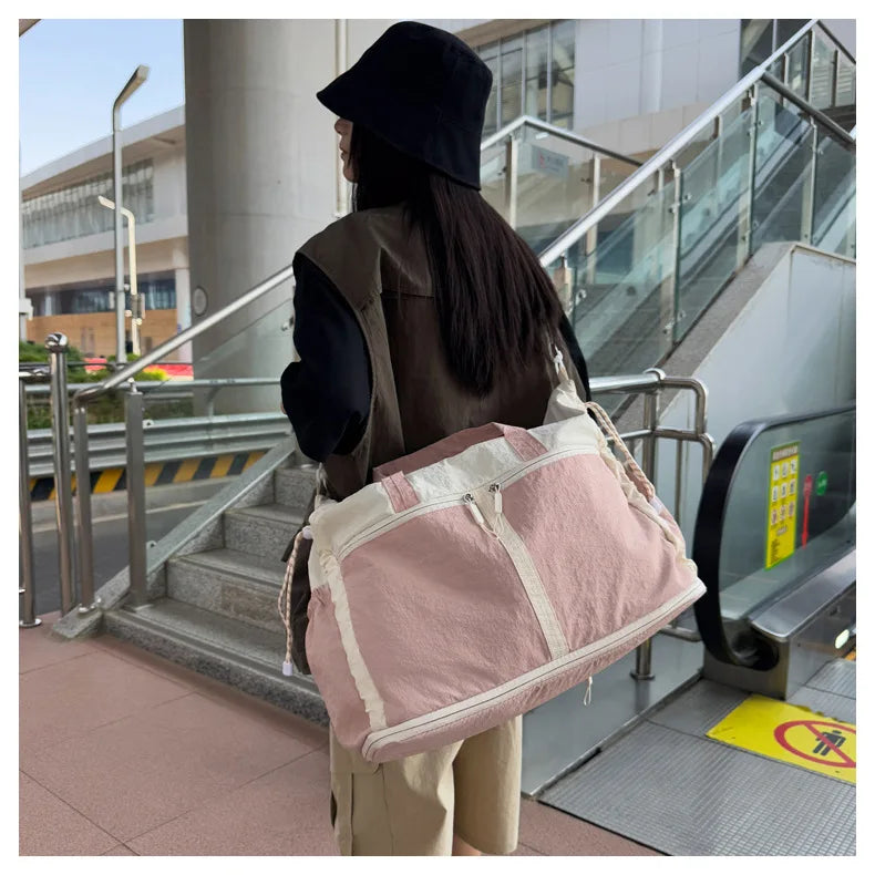 Cloth fitness gym travel duffel bag large capacity wet dry separation multi-pocket - product image