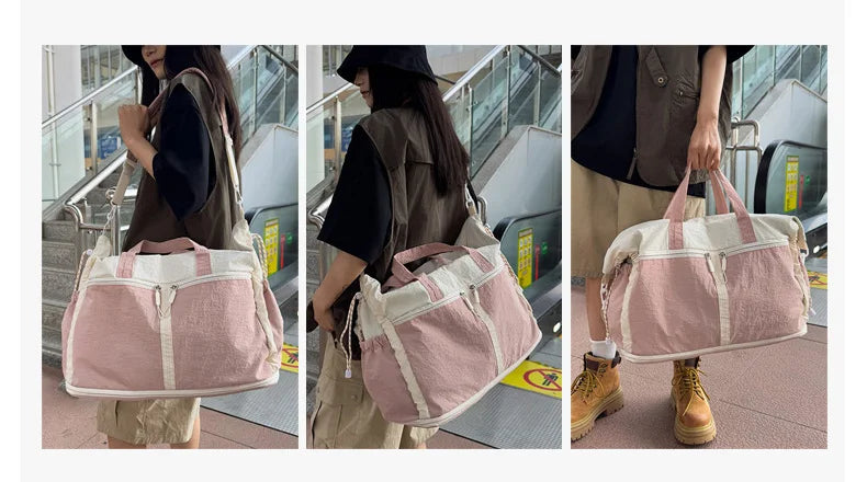 Cloth fitness gym travel duffel bag large capacity wet dry separation multi-pocket - product image