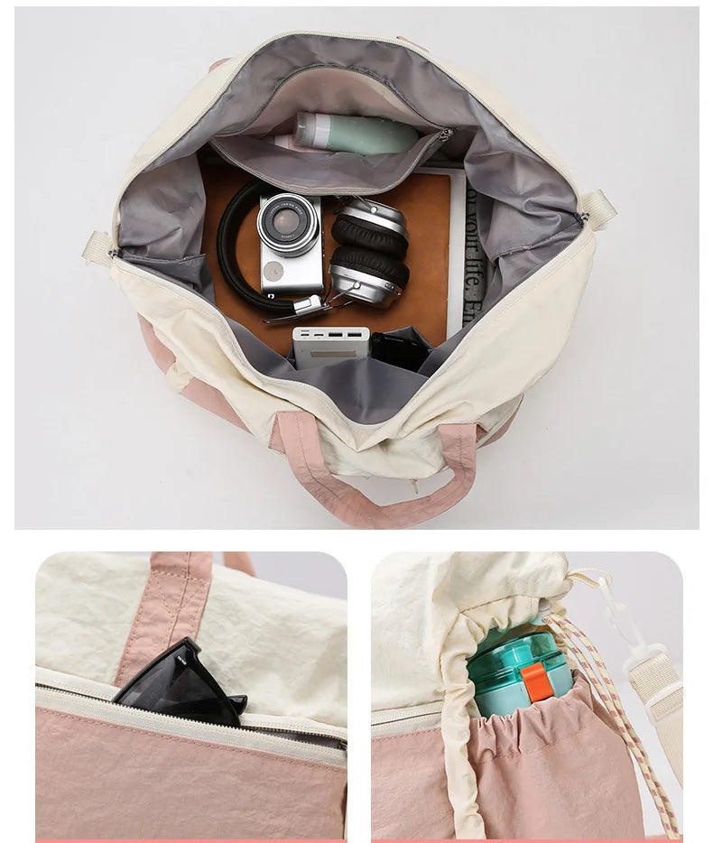 Cloth fitness gym travel duffel bag large capacity wet dry separation multi-pocket - product image