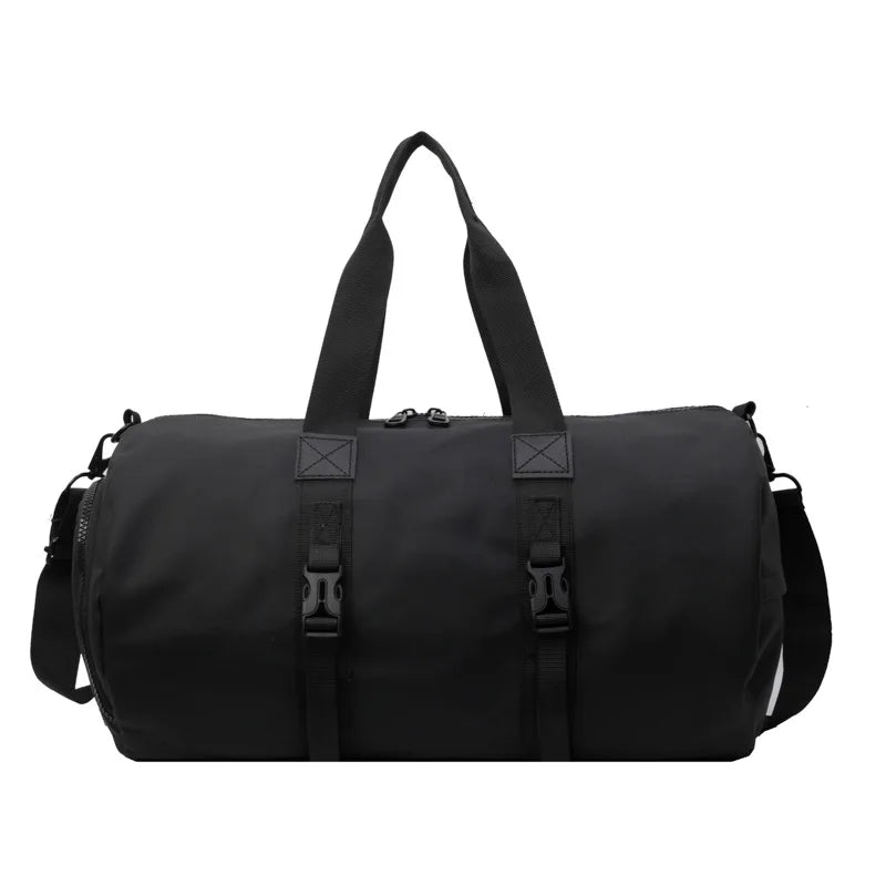 Cloth travel gym bag wet dry separation shoes pocket multi-carry crossbody bag - product image