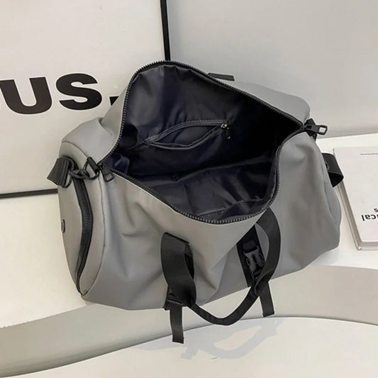 Cloth travel gym bag wet dry separation shoes pocket multi-carry crossbody bag - product image