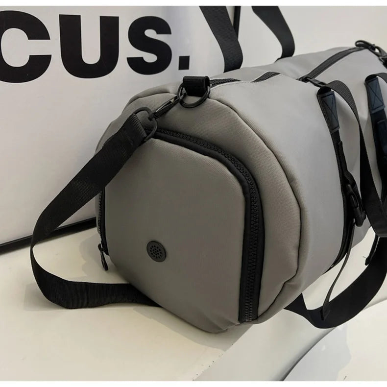 Cloth travel gym bag wet dry separation shoes pocket multi-carry crossbody bag - product image