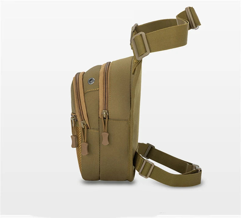 Cycling nylon leg bag lightweight multipurpose adjustable waist strap - product image
