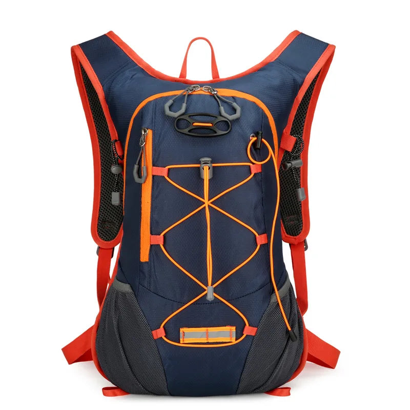 Cycling sport backpack with hydration system multilayer storage oxford nylon - product image