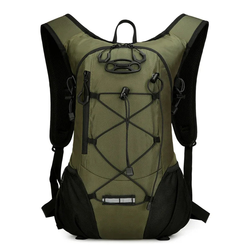 Cycling sport backpack with hydration system multilayer storage oxford nylon - product image