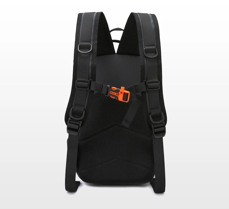 Fishing lure backpack with rod holders and molle system, nylon - product image