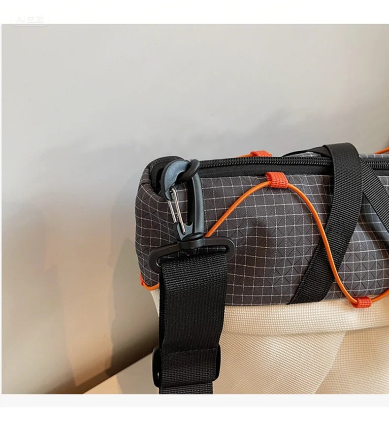 Fitness nylon yoga bag dry wet separation large capacity shoulder tote bag - product image