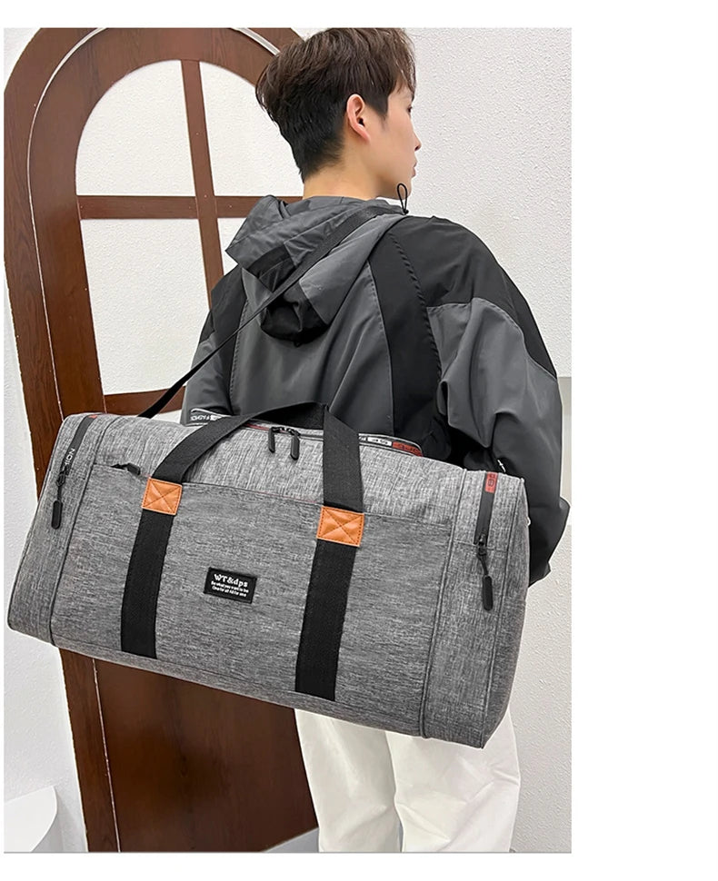 Fitness yoga large duffel crossbody bag - product image