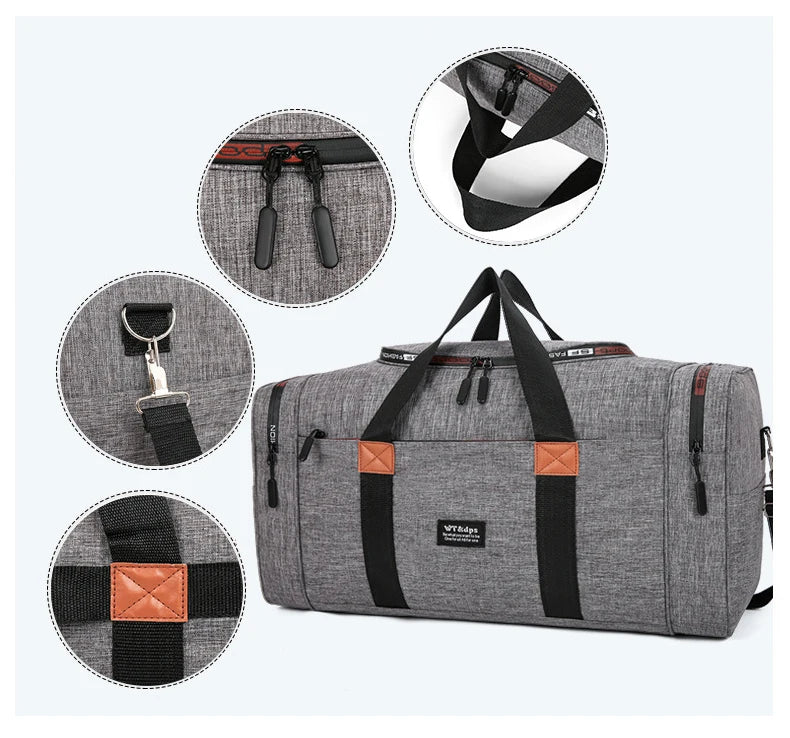 Fitness yoga large duffel crossbody bag - product image