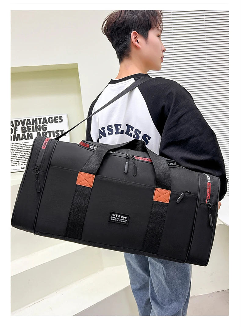 Fitness yoga large duffel crossbody bag - product image